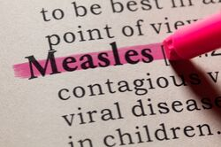 Measles is a highly contagious viral disease. Get vaccinated.