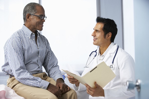 Male MD with Patient, So You Might Need Surgery blog