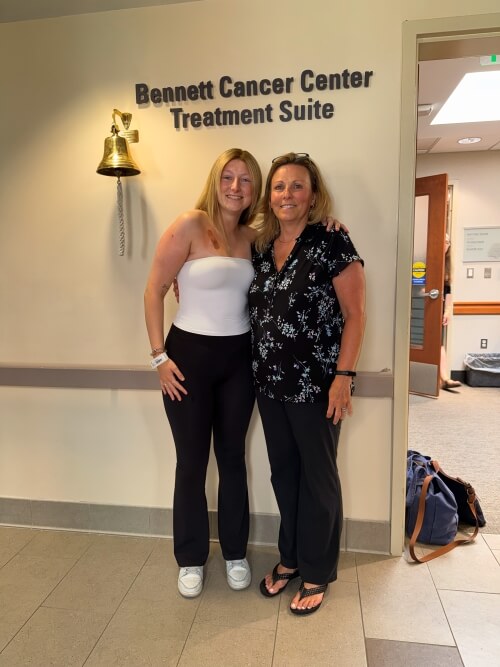 two women posing for a picture