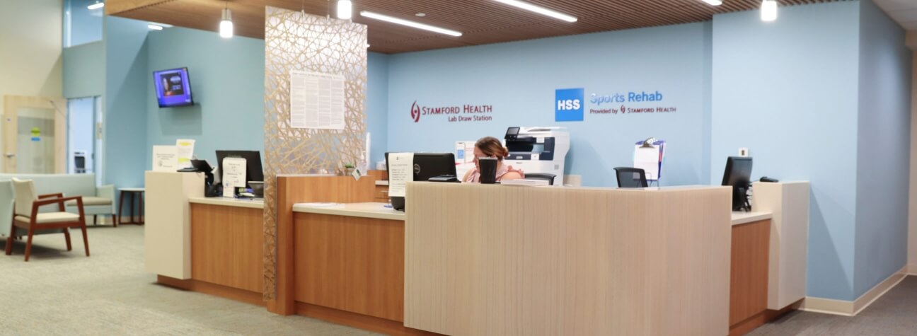 hospital reception