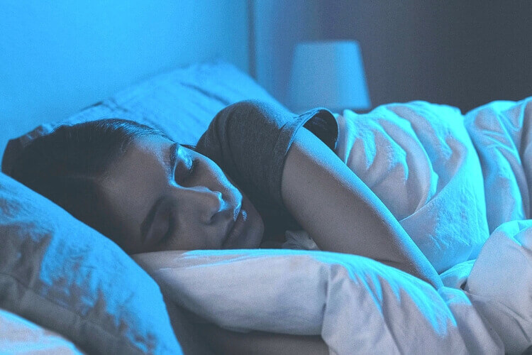 Sleeping woman