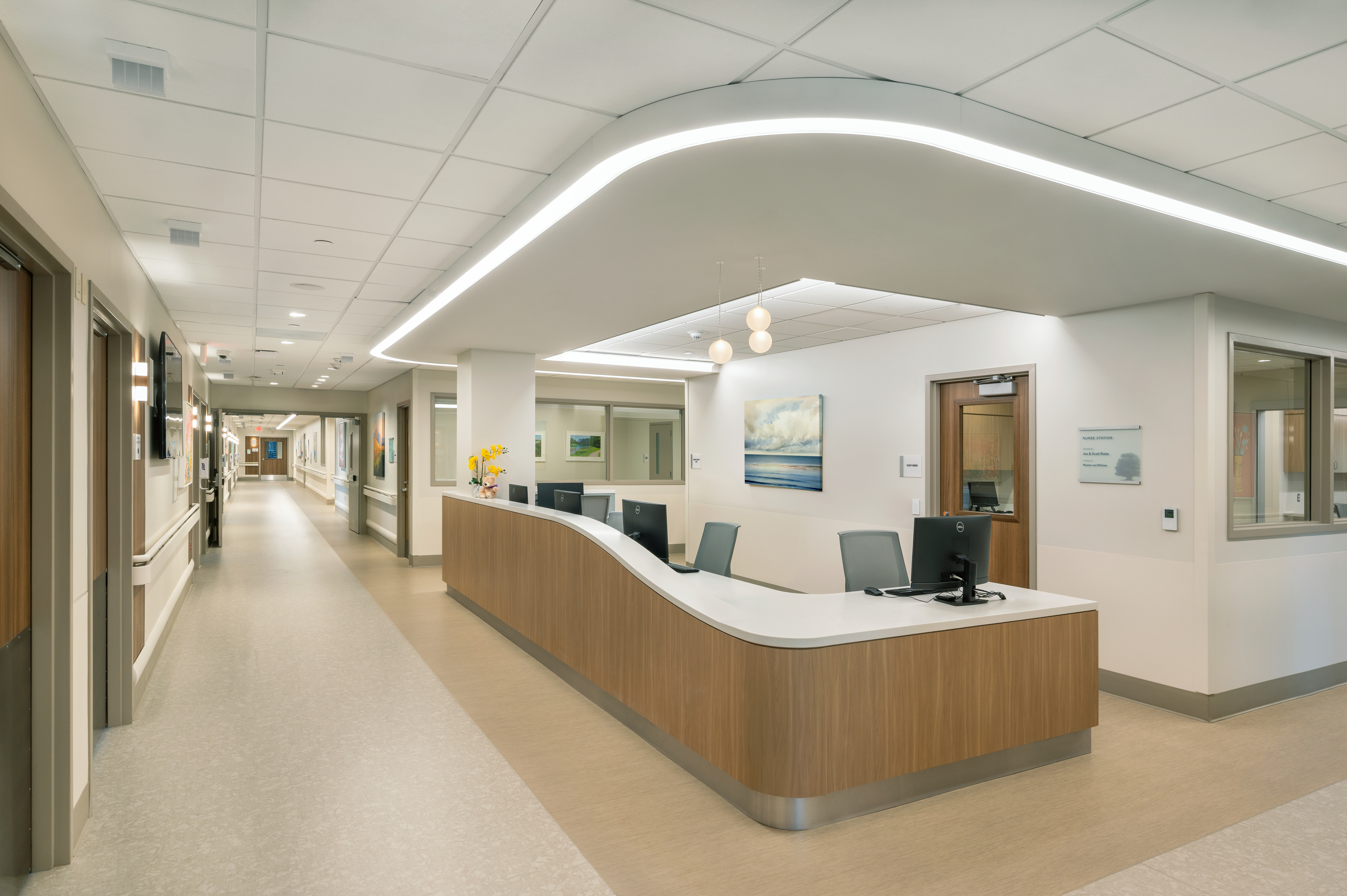 Maternity ward lobby