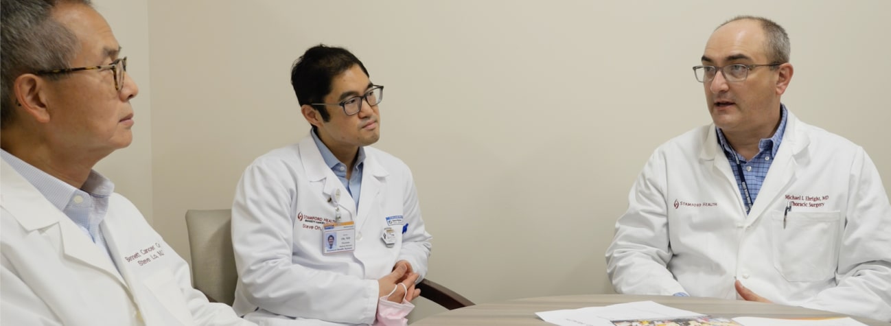 doctors talking