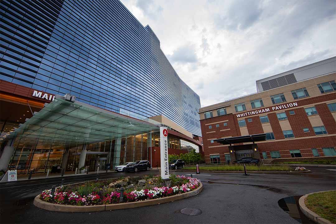 hospital entrance